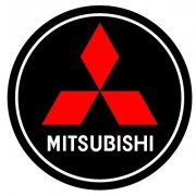 "Лазерная 3D проекция", Mitsubishi, декоративная, светодиодная, 5W, размер 6,2*2,7см, 2 шт.