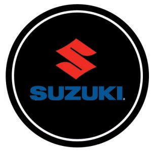 "Лазерная 3D проекция", Suzuki, декоративная, светодиодная, 5W, размер 6,2*2,7см, 2 шт.
